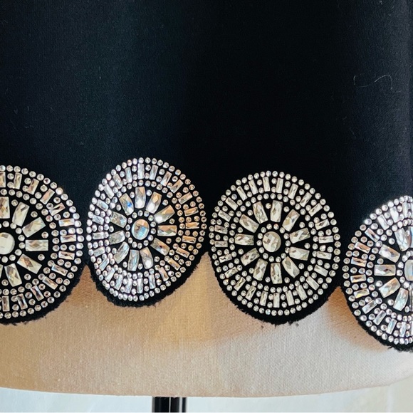 Canapé Embellished Fleece Sweatshirt NWT - Picture 7 of 7